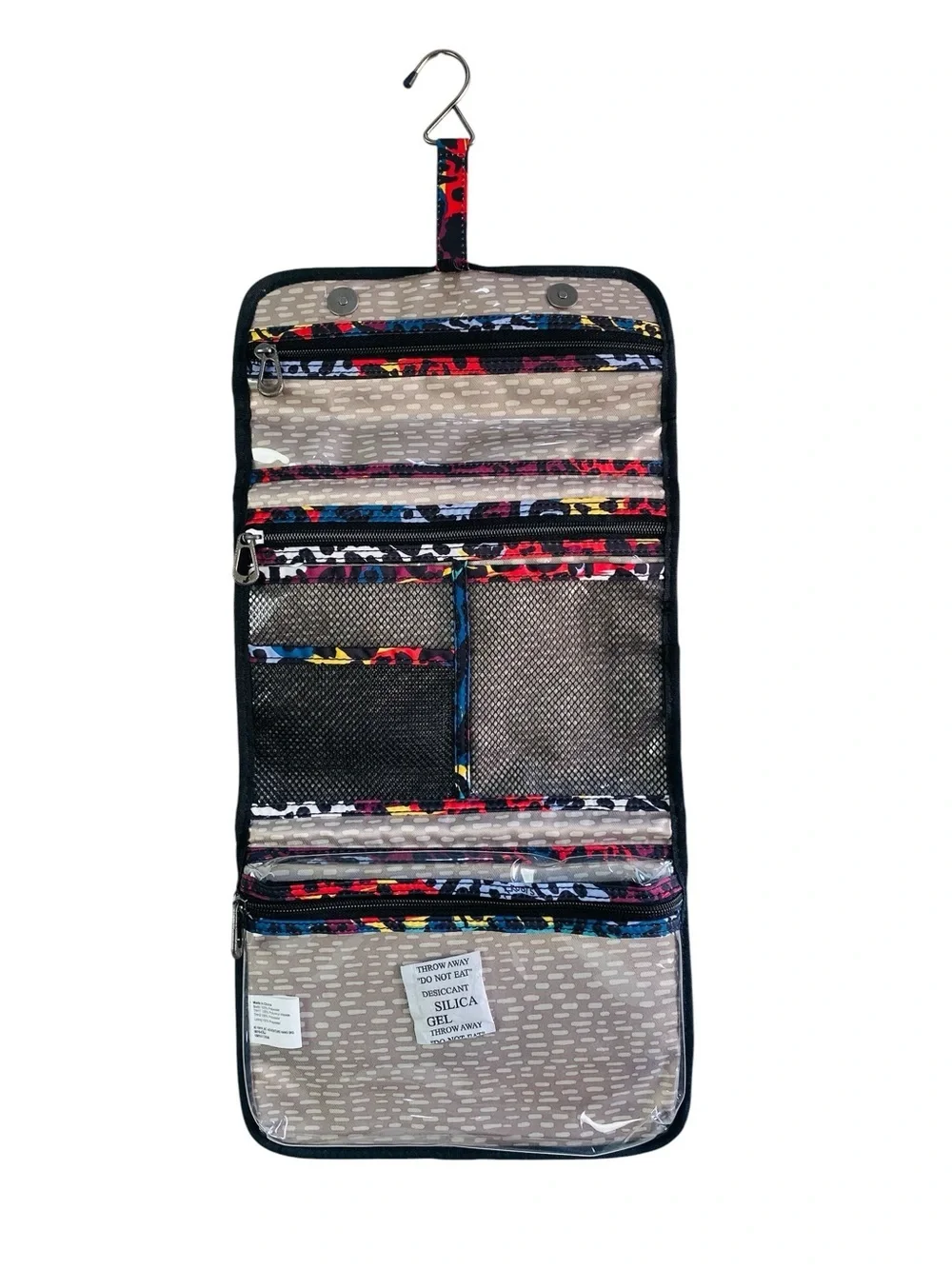 Sakroots Artist Circle Adventure Hanging Organizer Multicolor Spotted Pattern